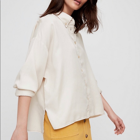 Aritzia: Wilfred Free Tanis Button Up - Picture 2 of 5